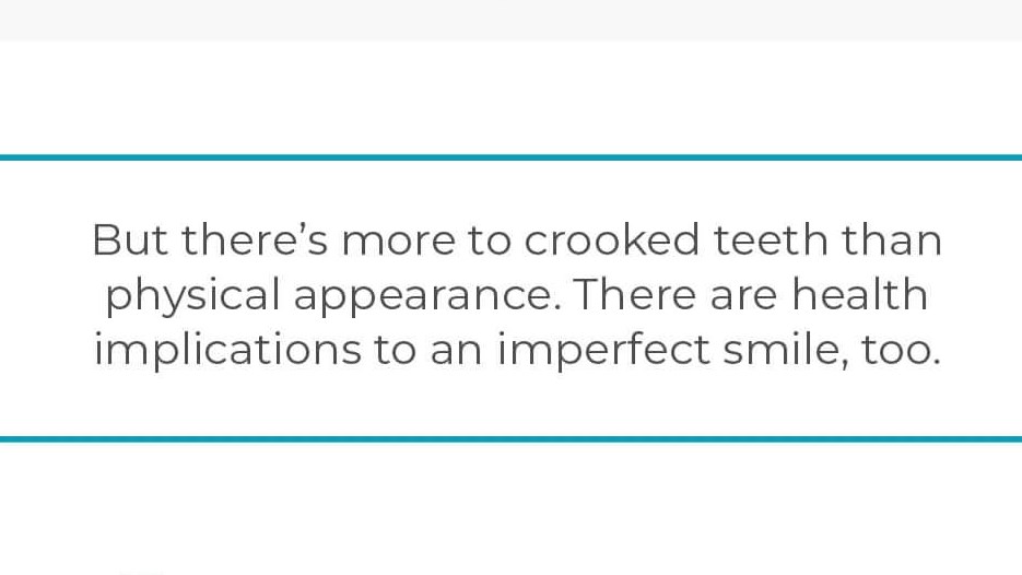problems caused by crooked tee